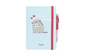 Przybory do pisania i rysowania - Pusheen - Notebook + pen flashlight from the Purrfect Love collection - CPA5008
