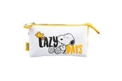 Przybory do pisania i rysowania - Snoopy - 3-compartment pencil case from the Lazy Days collection - MARE0284
