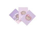 Przybory do pisania i rysowania - Pusheen - Set of A6 notebooks from the Moments collection 3 pcs. - PCA6011