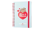 Kalendarz - Pusheen - Calendar / Weekly Planner 2023/2024 from the Purrfect Love collection - 14.8 x 21 cm - AEESVA52308