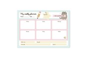 Kalendarz - Pusheen - Weekly Planner from the Foodie Collection 54 A4 Pages - BPSA40023