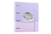 Segregator dźwigniowy i ringowy - Pusheen - A4 binder from the Moments collection - 4 rings elastic band - CAT0144