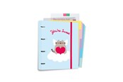 Segregator dzwigniowy i ringowy - Pusheen - A4 binder from the Purrfect Love collection with sheets - 4 rings elastic band - CBK0139