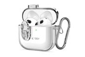 Telefon - Pokrowiec i etui - Tech-Protect Slim Hook Case for AirPods 4 - Clear - 5906302371792