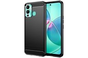 Telefon - Pokrowiec i etui - Hurtel Carbon Case Case for Infinix Hot 12 Play NFC / Hot 12 Play Flexible Silicone Carbon Cover Black - 9145576275429