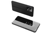 Telefon - Pokrowiec i etui - Hurtel Clear View Case Cover for Xiaomi Redmi Note 12 Pro+ with a Flip Cover Black - 9145576276075