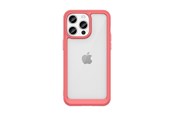 Telefon - Pokrowiec i etui - Hurtel Reinforced Case with a Flexible Frame for iPhone 15 Pro Max Outer Space - Red - 9145576279717