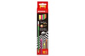 Przybory do pisania i rysowania - Kores - School Pencils - 12-pack - Neon - 792306