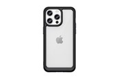 Telefon - Pokrowiec i etui - Hurtel iPhone 15 Pro Max Outer Space Reinforced Case with Flexible Frame - Black - 9145576279694