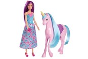 Lalki i akcesoria - Barbie - Doll with Unicorn - HYT62
