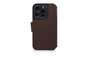Telefon - Pokrowiec i etui - Decoded Leather Wallet Case for iPhone 14 Pro Max Brown - D23IPO14PMCW5CHB