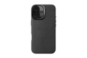 Telefon - Pokrowiec i etui - Decoded Leather Backcover for iPhone 16 Black - D25IPO16BC1BK