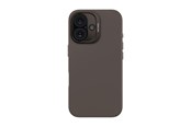 Telefon - Pokrowiec i etui - Decoded AntiMicrobial Silicone Backcover for iPhone 16 Phantom (Black) - D25IPO16BCS9PM