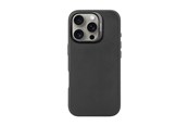 Telefon - Pokrowiec i etui - Decoded Leather Backcover for iPhone 16 Pro Black - D25IPO16PBC1BK