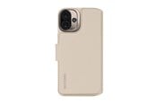 Telefon - Pokrowiec i etui - Decoded Leather Detachable Wallet for iPhone 16 Plus Clay - D25IPO16PLDW5CY