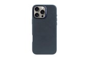 Telefon - Pokrowiec i etui - Decoded Leather Backcover for iPhone 16 Pro Max Navy - D25IPO16PMBC1NY