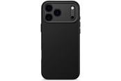 Telefon - Pokrowiec i etui - Decoded - AntiMicrobial Silicone Backcover for iPhone 17 Pro Max - Phantom Black - D25IPO17PKBCS9PK