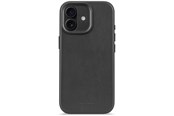 Telefon - Pokrowiec i etui - Decoded - Leather Backcover for iPhone 17 - Black - D26IPO17BC1BK