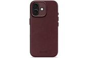 Telefon - Pokrowiec i etui - Decoded - Leather Backcover for iPhone 17 - Dark Ruby - D26IPO17BC1DY