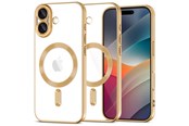 Telefon - Pokrowiec i etui - Tech-Protect  MagFlex MagSafe Case for iPhone 17 - Clear Gold - 5906302319695