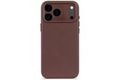 Telefon - Pokrowiec i etui - Decoded - Leather Backcover for iPhone 17 Pro  - Chocolat Brown - D26IPO17PBC1CN