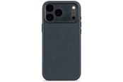 Telefon - Pokrowiec i etui - Decoded - Leather Backcover for iPhone 17 Pro - Navy Shadow - D26IPO17PBC1NW