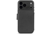 Telefon - Pokrowiec i etui - Decoded - Leather Detachable Wallet for iPhone 17 Pro - Black - D26IPO17PDW5BK