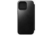 Telefon - Pokrowiec i etui - Nomad Modern Leather Folio - iPhone 15 Pro Max | Black | Horween - NM01631385