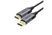 Kabel wyswietlacza - Tech-Protect UltraBoost DisplayPort / HDMI 2.0 4K 60Hz 2m Cable - Black - 5906302321797