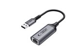 Kabel wyswietlacza - Tech-Protect UltraBoost USB-A 3.0 / Ethernet RJ45 1000Mbps Adapter - Black - 5906302321841