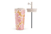 Akcesoria kuchenne - Burga Aloha - Travel Mug 500ml with Flap & Straw Set - 950270
