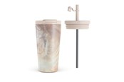 Akcesoria kuchenne - Burga Serene Sunset - Travel Mug 500ml with Flap & Straw Set - 950324