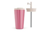 Akcesoria kuchenne - Burga Favorit Bikini - Travel Mug 500ml with Flap & Straw Set - 950460