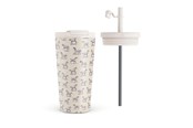 Akcesoria kuchenne - Burga Derby Race - Travel Mug 500ml with Flap & Straw Set - 950470