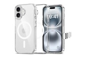 Telefon - Pokrowiec i etui - Tech-Protect Flexair Hybrid CC Magsafe Case for iPhone 16 - Clear - 5906302322671