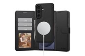 Telefon - Pokrowiec i etui - Tech-Protect MagSafe Wallet Case for Samsung Galaxy S26 - Matte Black - 5906302322794