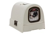 Koty - Curver Cat litter box - cream/brown - 198849