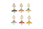 Zabawki - Small Foot Wooden Top with String Display - 12605