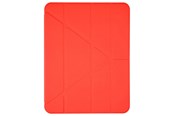 Tablet - pokrowce i etui - Pomologic - BookFold Clear for iPad 11/ 10.9 10th Gen Clear/Red - POM-CLOC10-204