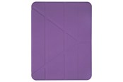 Tablet - pokrowce i etui - Pomologic - BookFold Clear for iPad 11/ 10.9 10th Gen Clear/Purple - POM-CLOC10-205