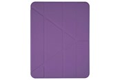 Tablet - pokrowce i etui - Pomologic - BookFold Clear for iPad Air 11 M2/M3/M4 Clear/Purple - POM-CLOCA109-205