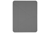 Tablet - pokrowce i etui - Pomologic - BookFold Clear for iPad Air 13 M2/M3/M4 Clear/Grey - POM-CLOCA129-203