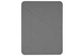 Tablet - pokrowce i etui - Pomologic - BookFold Clear for iPad Pro 13 M4/M5 Clear/Grey - POM-CLOCP129-203