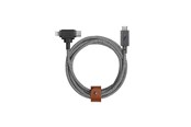 Kabel USB - Native Union Belt Duo Pro mobile phone cable - BELT-PROCCL-ZEB-NP