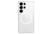 Telefon - Pokrowiec i etui - Nillkin Nature TPU Pro Magnetic Case with MagSafe for Samsung Galaxy S25 Ultra - White - 6902048289840