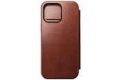 Telefon - Pokrowiec i etui - Nomad Modern Leather Folio - iPhone 16 Pro Max | Olde Dublin | Horween - NM01397885