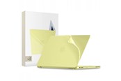 Torba, plecak i pokrowiec na laptopa - Tech-Protect Softshell Case for MacBook Neo 13 2026 - Matte Yellow - 5906302323180