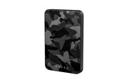 Powerbank - Burga Night Black Camo - MagSafe Power Bank 5000 mAh Gunmetal Powerbank - Czarny - 5000 mAh - 108474
