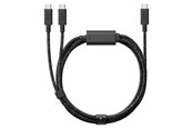 Telefon - Adapter i Ładowarka - Native Union Belt Cable 2-in-1 USB-C to USB-C & USB-C Cable (140W) - BELT-C-2C-COS