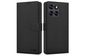 Telefon - Pokrowiec i etui - Tech-Protect Wallet Case for Motorola Moto G67 / G77 - Black - 5906302323258